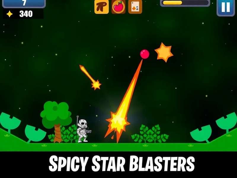 Spicy Star Blasters Hero Image Spicy Star Blasters Gameplay